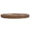 Hello Honey® 16" Decorative Round Wood Tray with Hobnail Edge